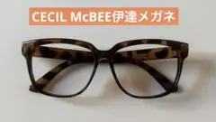 CECIL McBEE 伊達メガネ（レンズなし）