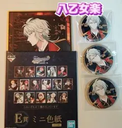 楽 缶バッジ 色紙／一番くじ アイドリッシュセブン 妖万華鏡 アイナナ EF賞