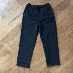 ダークグレー 長ズボン ウエストゴム