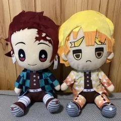 鬼滅の刃 炭治郎 我妻善逸 UFOキャッチャーBIGぬいぐるみ