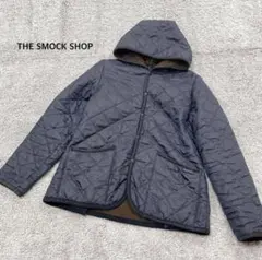 ネイビー キルティングジャケット