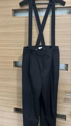 PLST サスペンダー付きパンツ ブラック XSのサムネイル