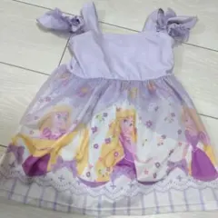 ラプンツェル ワンピース水着 薄紫色
