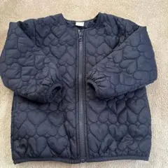 petit main ハート型キルティングジャケット 100