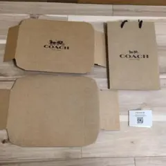 COACH ギフト袋 小型 ブラウン