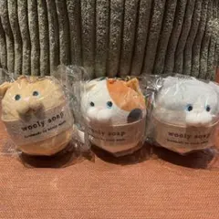 wooly morly　ねこせっけん　マスコット