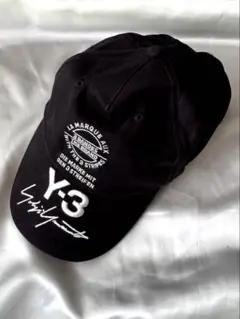 Y-3　Yohji Yamamoto adidas　コラボ キャップ　帽子 黒