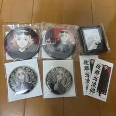 東リベ 新体験展 メタリック缶バッジ 佐野万次郎 - メルカリ