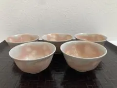 茶道具 茶碗 数茶碗 信楽焼 刷毛目 5客 西尾香舟 新品 H - メルカリ