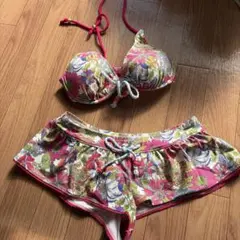 三愛　花柄セパレートビキニ