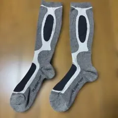 スキー スノーボード用ソックス グレー レディース
