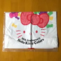 新品 ハローキティカラーズデー35周年 ポリ巾着 未開封 2009年