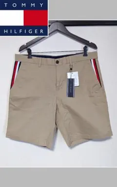 【TOMMY HILFIGER】ショートパンツ/半ズボン/無地/ロゴ/未使用品