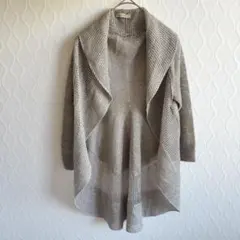 ✨美品✨DES PRES レース編み カーディガン 光沢感 変形 希少 ショール
