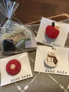 【なんなん　様　おまとめ】ハンドメイドブローチ