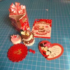 ミニチュア　ハッピーバースデーケーキ　リーメント