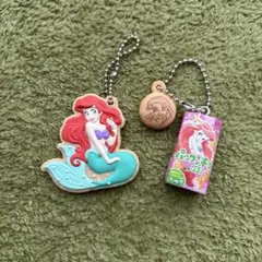 パックンチョ クッキー　チャーム ディズニープリンセス アリエル　2点セット