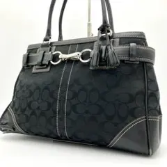 コーチ COACH トートバッグ シグネチャー ブラック F10246