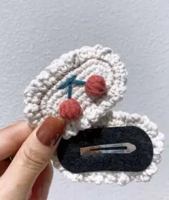 鍵あみヘアピン