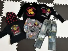 ヒスミニ ロンT パンツ サイズ90