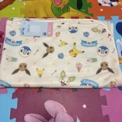 ポケモン　冷感ケット　タオルケット　お昼寝ケット　タオル　白　85 115