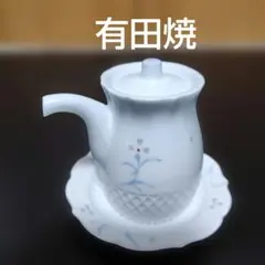 有田焼陶器 醤油差し 卓上調味料入れ 花柄のサムネイル