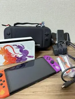 Switch 有機ELモデル スカーレット・バイオレットエディション　箱なし
