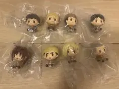 一番くじ 進撃の巨人 G賞　ちょこのっこフィギュア 全8種コンプリートセット