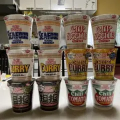 日清カップラーメン⭐︎人気詰合せ⭐︎ ６種類✖︎２セット　計12個のサムネイル
