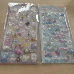 硬い　シール　2個セット