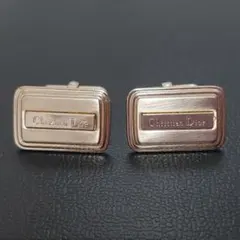 Christian Dior　ディオール　カフリンクス　ゴールド色のサムネイル