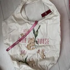 未使用♡PINK HOUSE♡チューリップうさぎトートバッグ Bell Songのサムネイル
