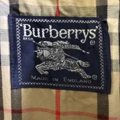 80's 英国製 BURBERRY’S ❗️裏地ノバチェック ステンカラーコート
