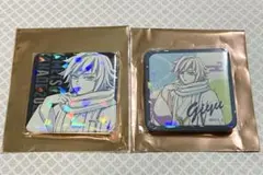 鬼滅の刃　鬼滅の奏宴　原画グリッター缶バッジ　冨岡義勇