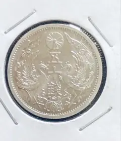 昭和12年 小型50銭銀貨 鳳凰 - メルカリ