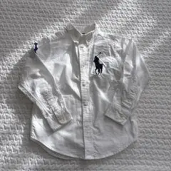 ラルフローレン　キッズシャツ　115センチ　ビックポニー