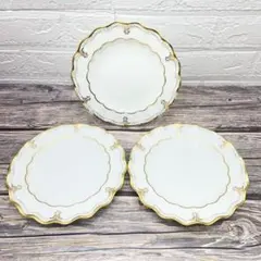 Royal Crown Derby Lombardy ロンバディー皿 3枚セットのサムネイル