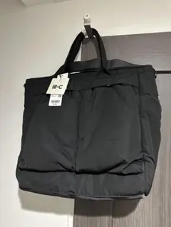 UNIQLO ユニクロ　ユーティリティバッグ　ブラック　2WAY