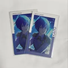【出回りなし】 KAITO アニメイトカフェ アクスタ ピアプロ プロセカ グッズ-スタンドポップ】プロジェクトセカイ カラフルステージ