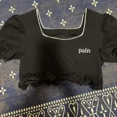 pain パフスリーブ 腹みせTシャツのサムネイル
