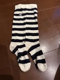 ジャックバニー レディース ボーダー柄 ゴルフソックス