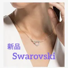 Swarovski ✨Infinity Heart クリスタル ネックレス 新品