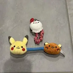 モンポケ はじめてのなかよしラトル ピカチュウとデデンネ　コンビ　ラトルセットのサムネイル