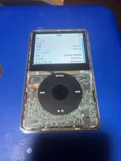 未使用級iPod classic 第5世代 カスタム 30GB 新品バックパネル - メルカリ