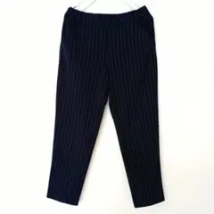 ZARA TRAFALUC ストライプ パンツ ネイビー XSサイズ