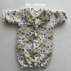 花柄ツーウェイ・ドレスオール 50〜60センチ