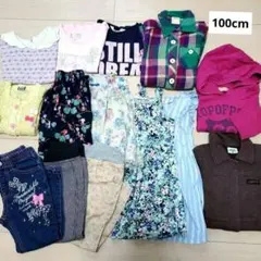 100cm 女の子子供服 14点セット まとめ売り