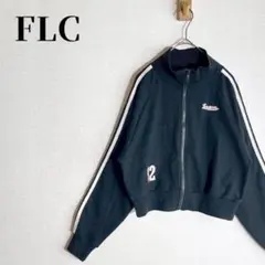 FLC×村上来渚コラボ　袖レーストラックジャケット　ショート丈　サイズL　黒のサムネイル