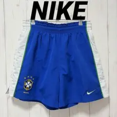 ナイキ×ブラジル代表 ハーフパンツ ブルー サッカーショーツ - メルカリ