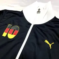 PUMA ドイツカラー #10 トラックジャケット/ジャージ 刺繍ロゴ Mサイズ
